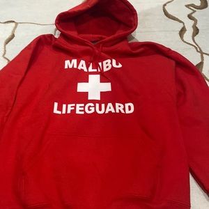 MALIBU LIFEGUARD oversized hoodie